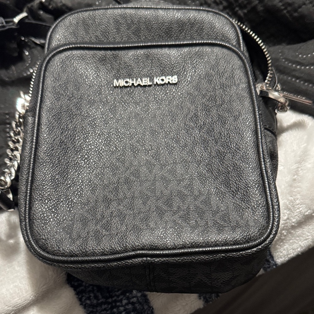 Michael Kors Charcoal Gray Men's Messenger Bag